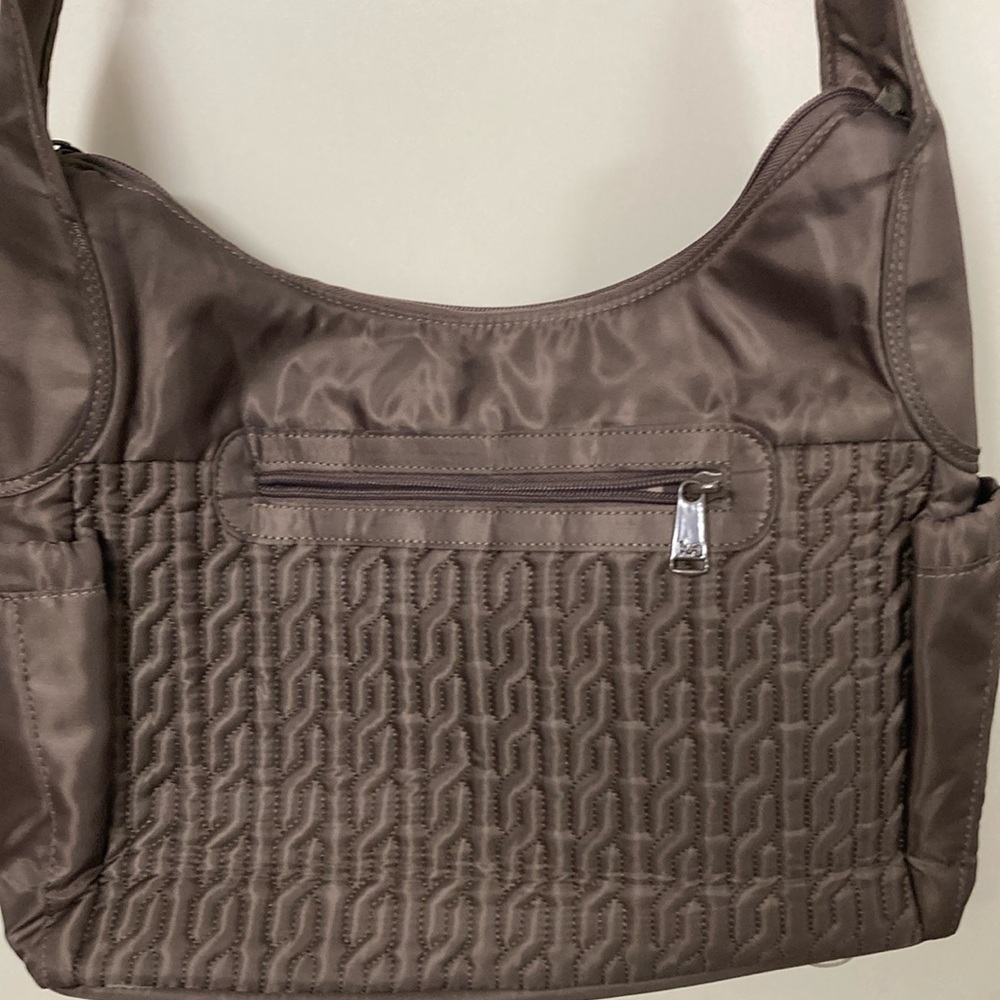 Lug Camper Crossbody Bag Tan